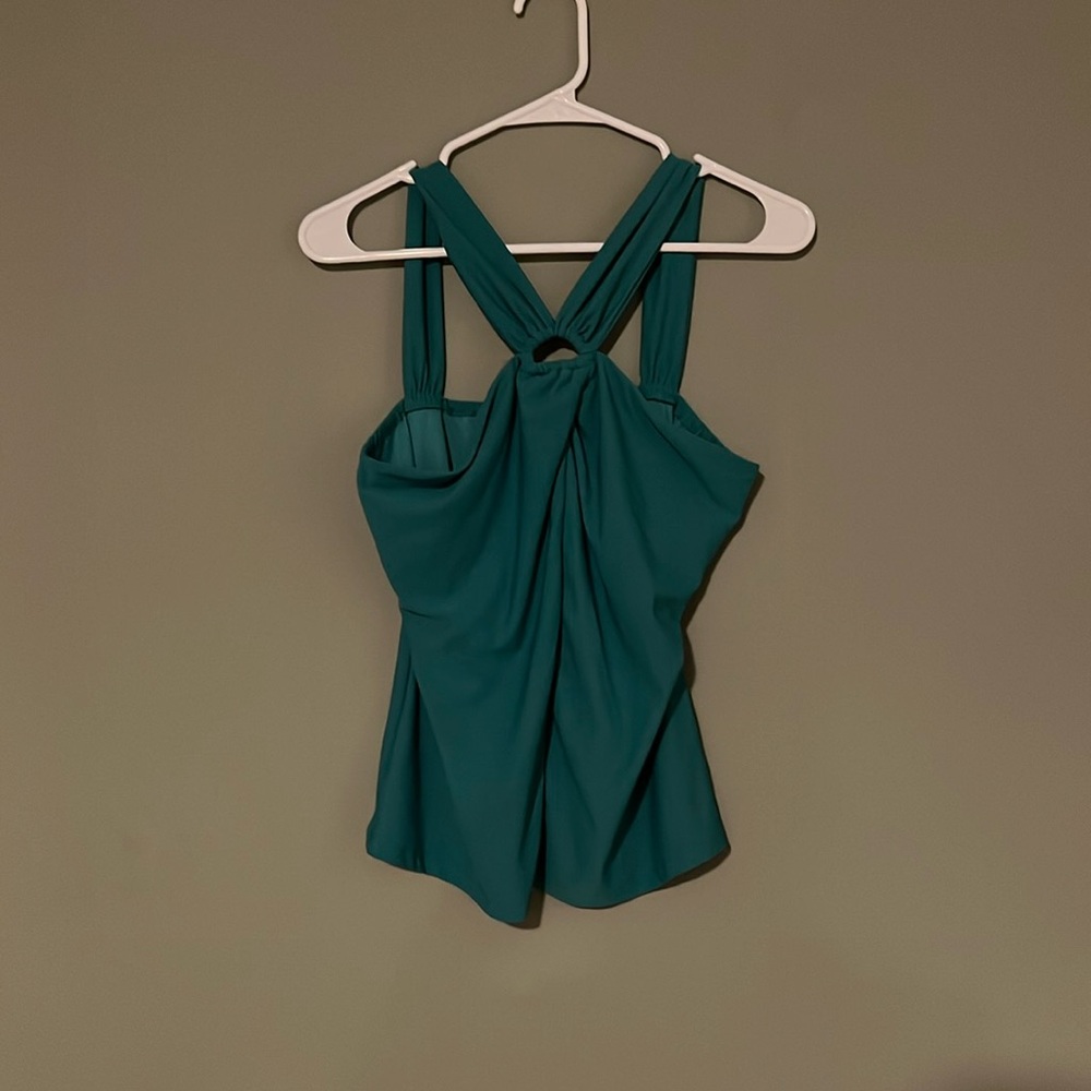 Teal summer top